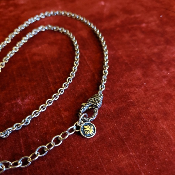 Andrea Candela Silver, 18K, & Diamond Necklace - Picture 5 of 6